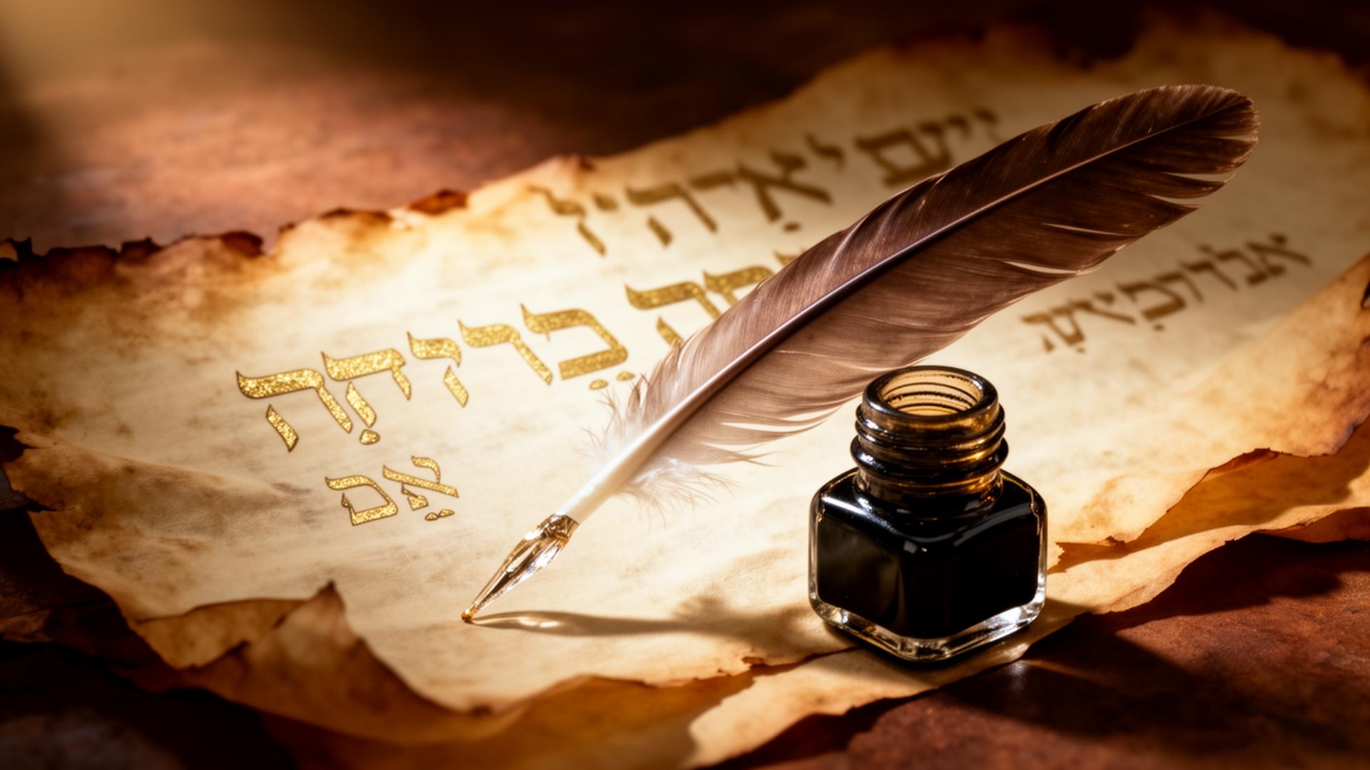 רקע הירו קלף ונוצה